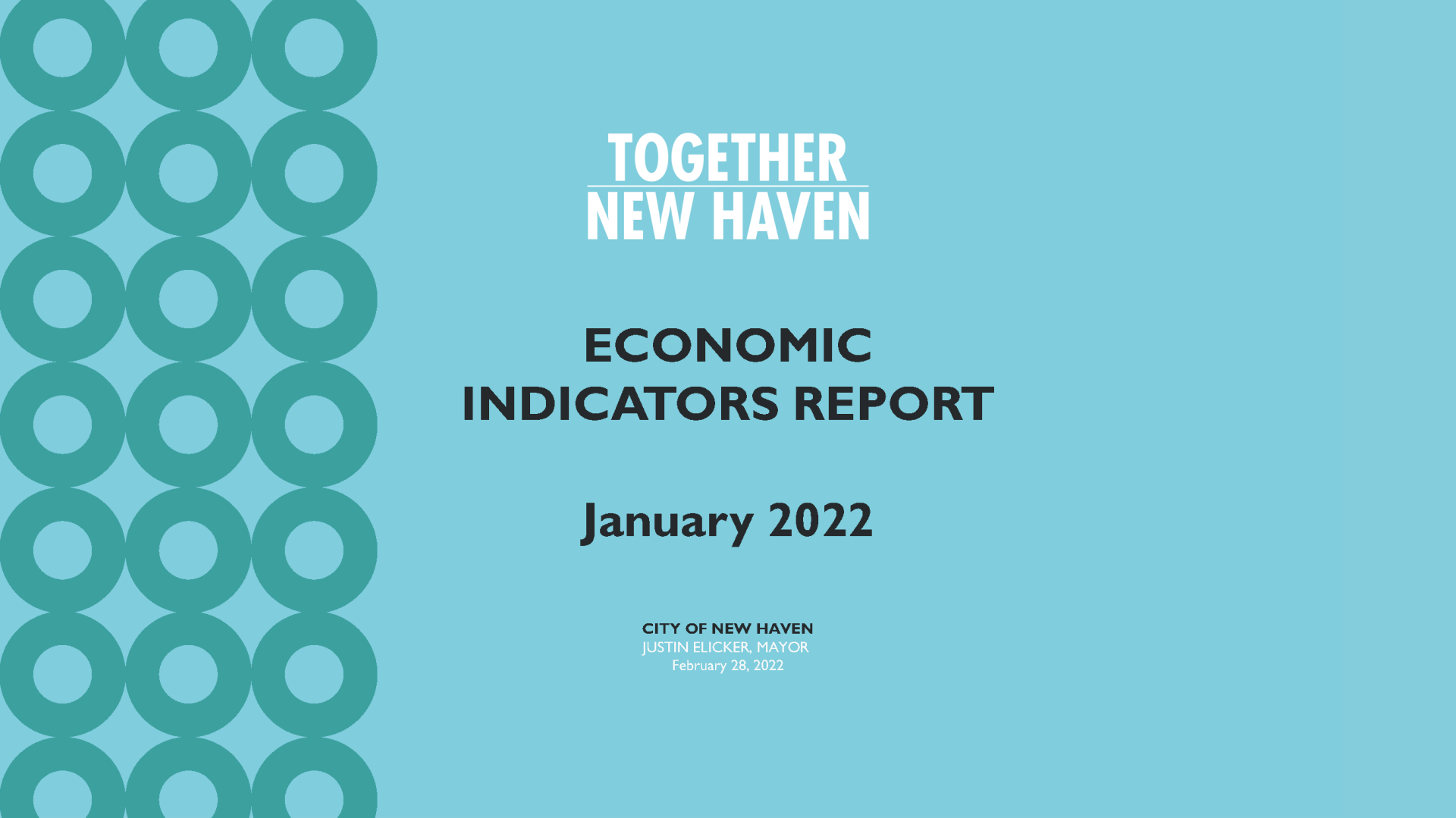 New Haven COVID 19 Indicators January 2021-2 Cover Image