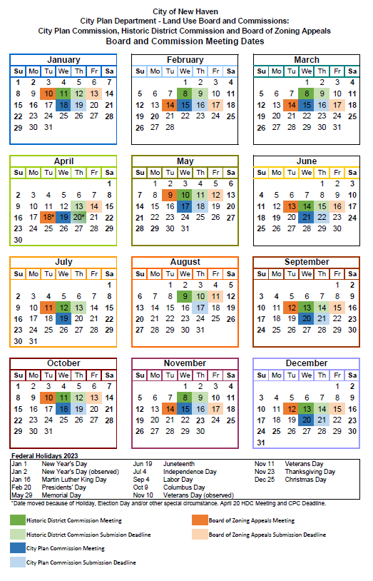 LUSB 2022 Calendar