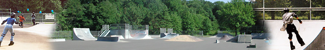 Edgewood Skate Park collage