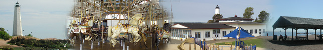 Lighthouse Point Carousel collage